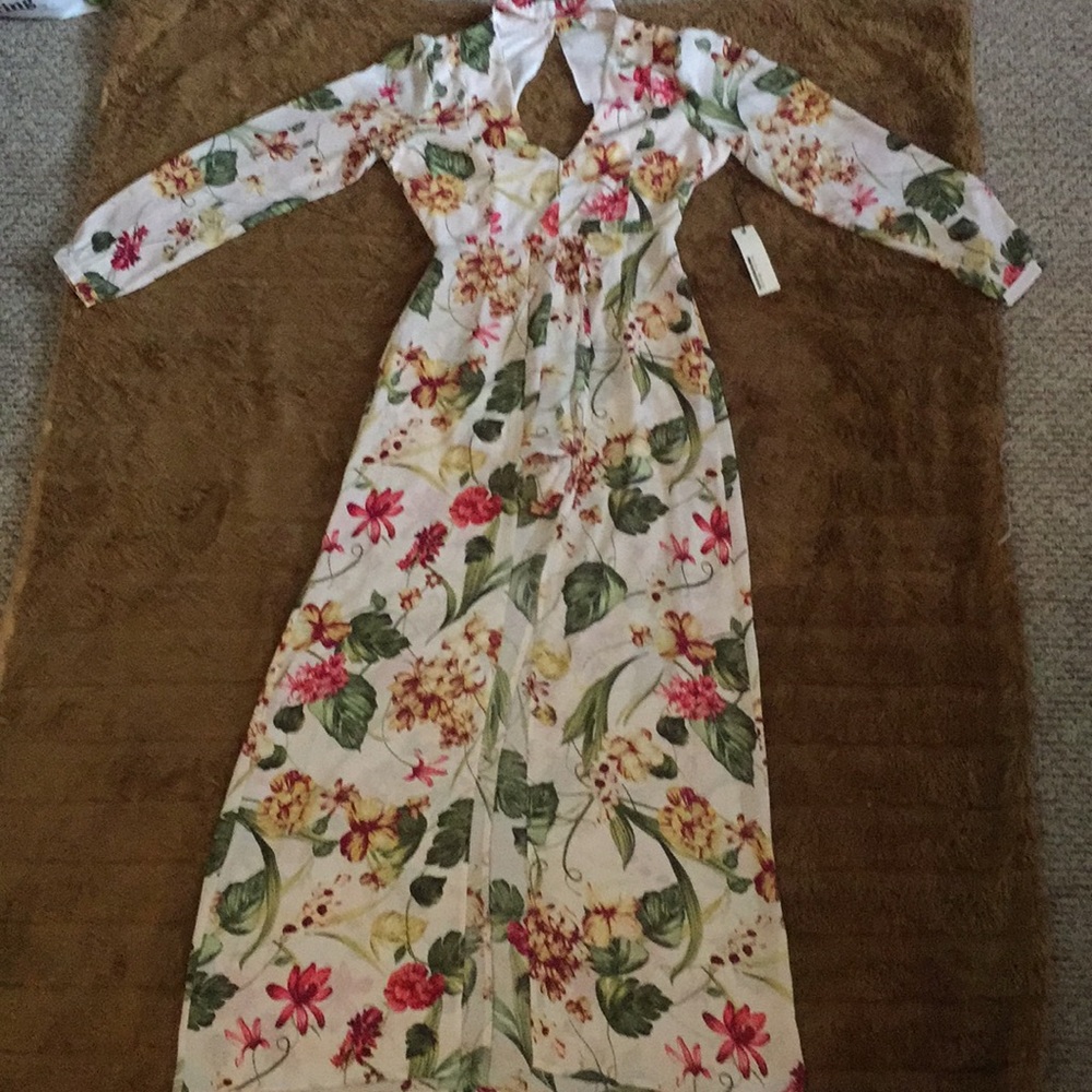 Long & Open Front Dress